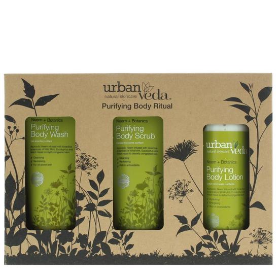 Urban Veda Purifying Body Ritual Gift Set Neem + Botanics