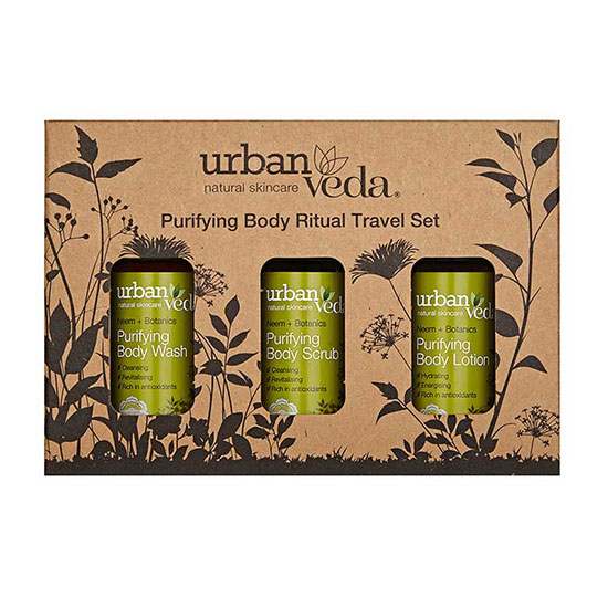 Urban Veda Purifying Body Ritual Travel Set 150ml