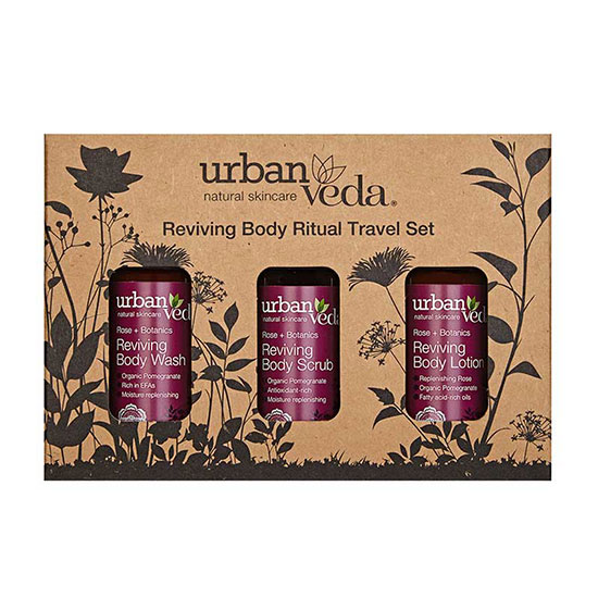 Urban Veda Reviving Body Ritual Travel Set 150ml