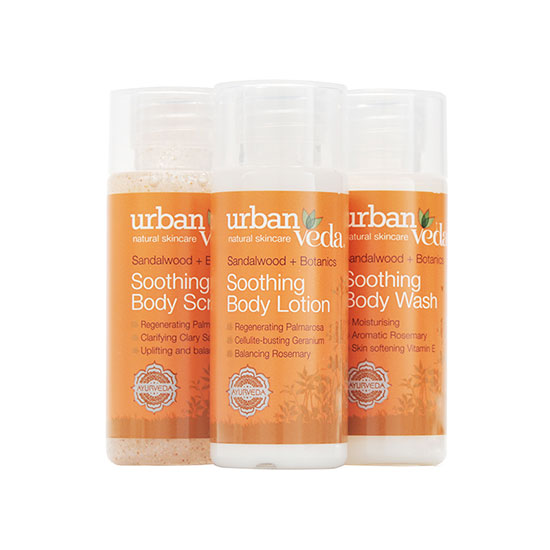 Urban Veda Soothing Body Deluxe Travel Set 150ml