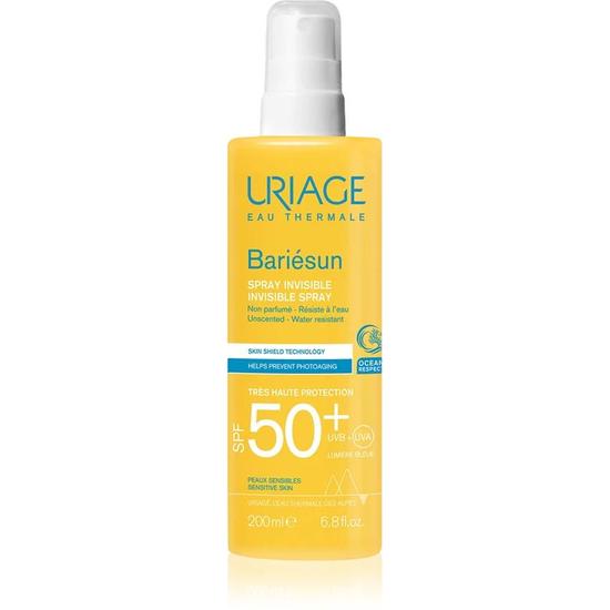 Uriage Bariesun Fragrance Free Invisible Spray SPF 50+