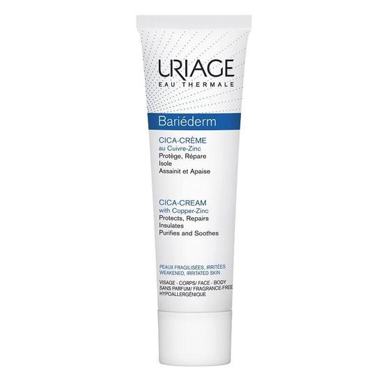 Uriage Bariederm Repairing Cica-Cream 100ml With Cu-Zn Repairs Soothes 100ml