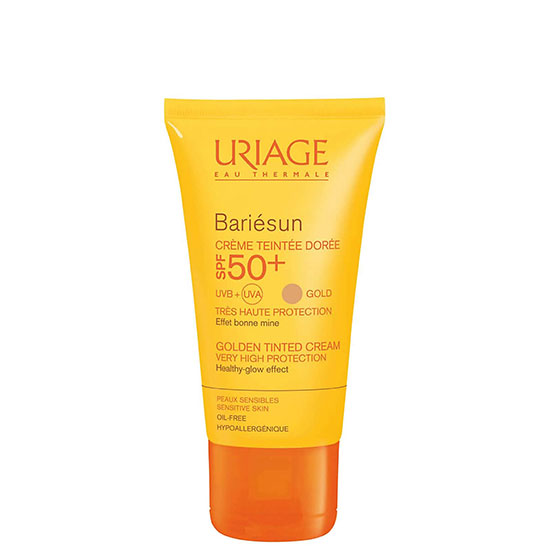 Uriage Eau Thermale Bariesun Golden Tinted Cream For Sensitive Skin SPF50+ 50ml