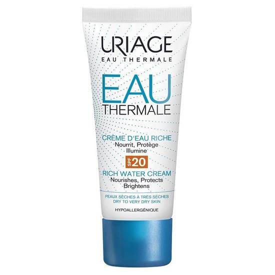 Uriage Eau Thermale Rich Water Cream SPF 20 40ml
