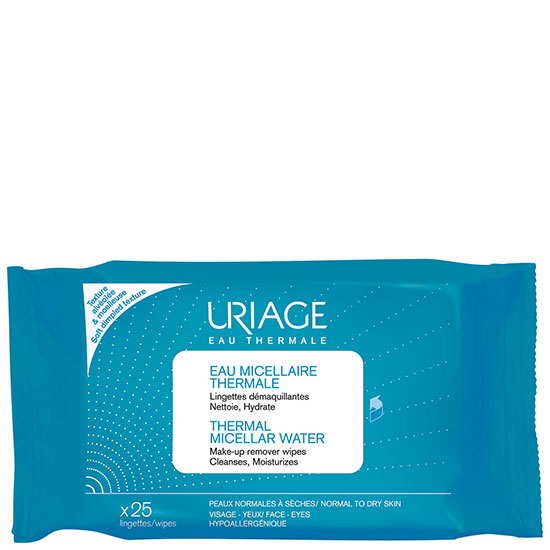 Uriage Eau Thermale Wipes For Normal To Dry Skin