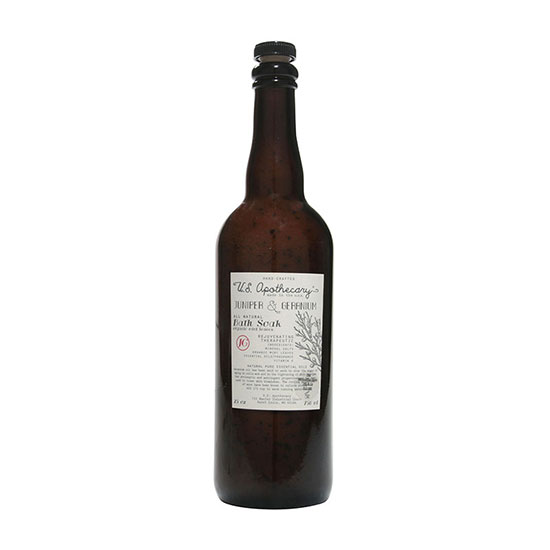 U.S. Apothecary Juniper & Geranium Bath Soak 750g