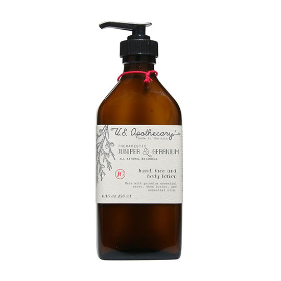 U.S. Apothecary Juniper Geranium Hand & Body Lotion 8.45oz