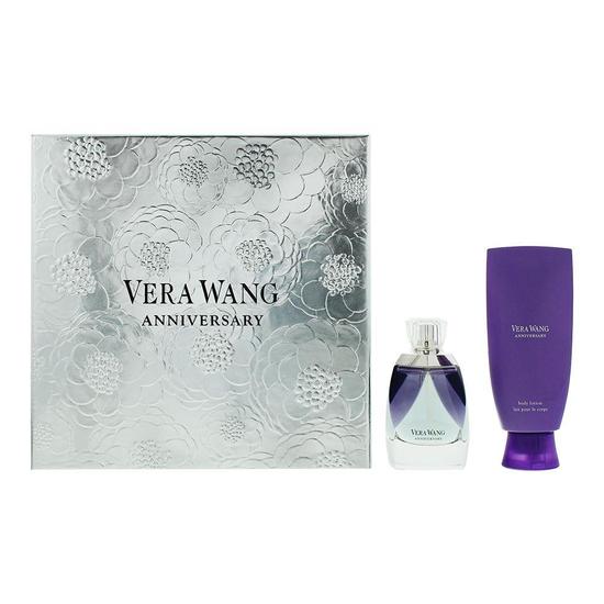 Vera Wang Anniversary Eau De Parfum 50ml + Body Lotion 100ml Gift Set For Her 50ml