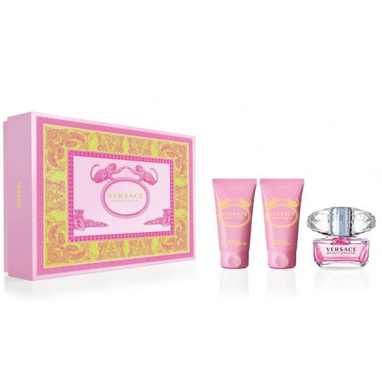 Versace Bright Crystal Eau De Toilette Gift Set