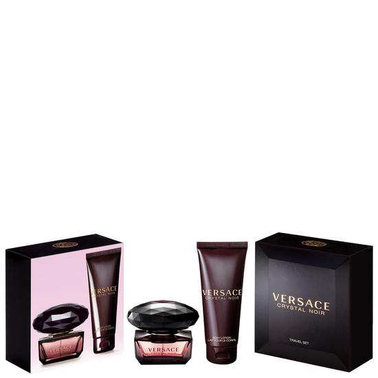 Versace Crystal Noir Eau De Toilette Gift Set 50ml