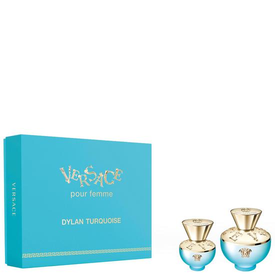 Versace Dylan Turquoise Eau De Toilette Gift Set 100ml