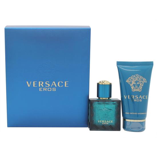 Versace Eros Gift Set 30ml Eau De Toilette + 50ml Shower Gel