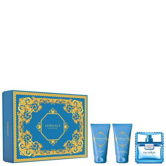 Versace Man Eau Fraiche Eau De Toilette Gift Set 50ml