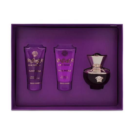 Versace Pour Femme Dylan Eau De Parfum Gift Set Shower+ Body Lotion 50ml