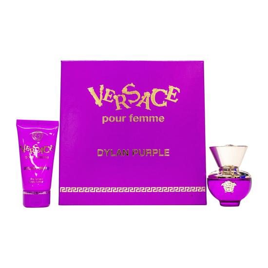 Versace Pour Femme Dylan Purple Gift Set 30ml Eau De Parfum + 50ml Body Lotion