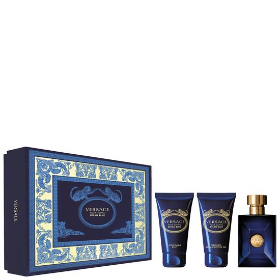 Versace Pour Homme Dylan Blue Eau De Toilette Fragrance Gift Set 50ml