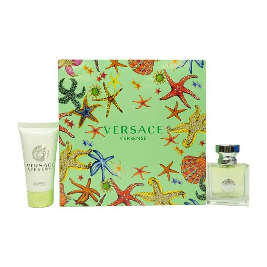 Versace Versense Gift Set 30ml Eau De Toilette + 50ml Body Lotion