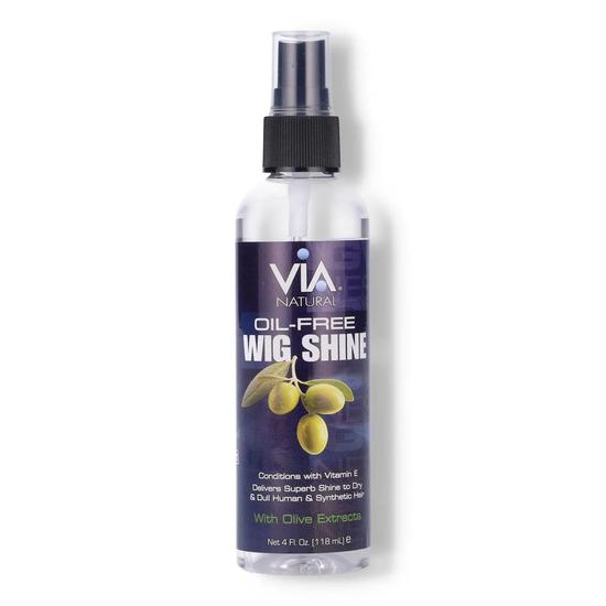 Via Natural Oil Free Wig Shine Spray 4oz