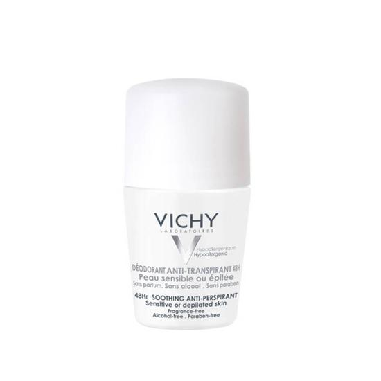Vichy 48hr Soothing Roll-On Anti-Perspirant For Sensitive Skin 50ml