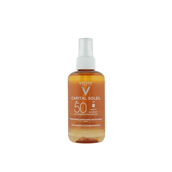 Vichy Capital Soleil Solar Protective Water Enhanced Tan SPF 50+ 200ml