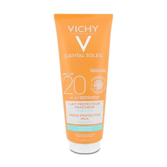 Vichy Capital Soleil SPF 20 Fresh Protective Milk Hydrating 300ml