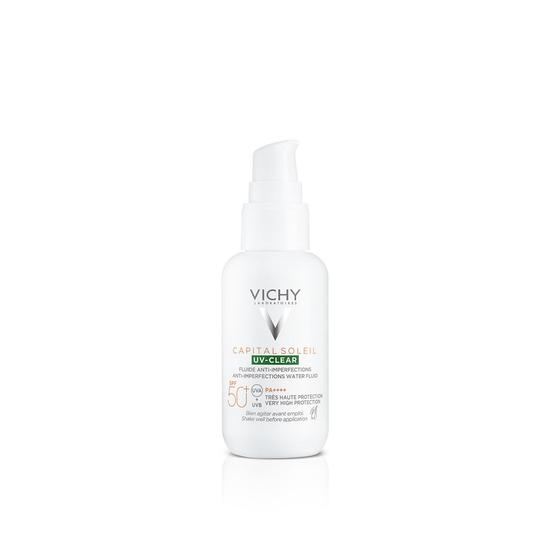 Vichy Capital Soleil UV-Clear Anti-Imperfections Water Fluid SPF 50+ 40ml