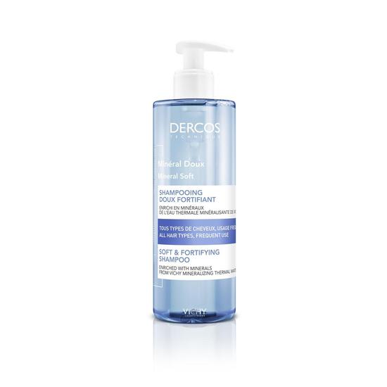 Vichy Dercos Mineral Soft & Fortifying Shampoo 400ml