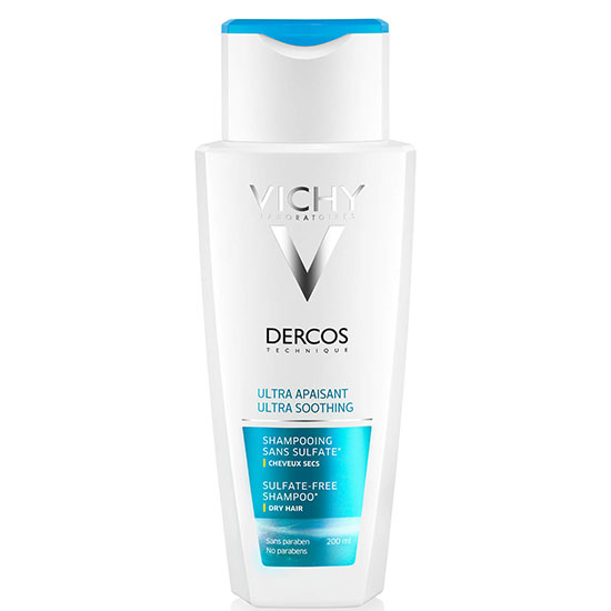 Vichy Dercos Ultra Soothing Shampoo For Dry Hair Cosmetify