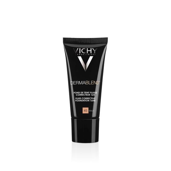 Vichy Dermablend Fluid Corrective Foundation 16h SPF 19 45 Gold