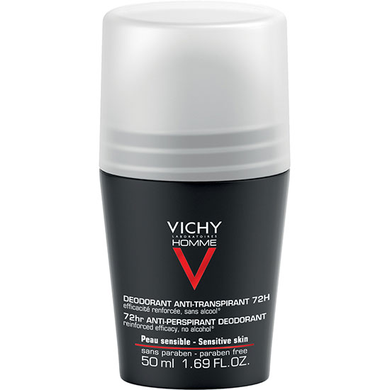 Vichy Homme 72hr Extreme Anti-Perspirant Roll On 50ml