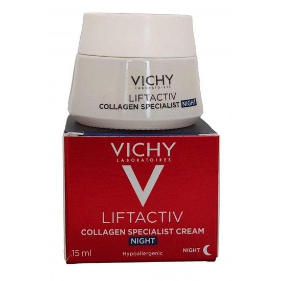 Vichy LiftActiv Collagen SPecialist Night Cream Hypoallergenic -NFIS 15ml