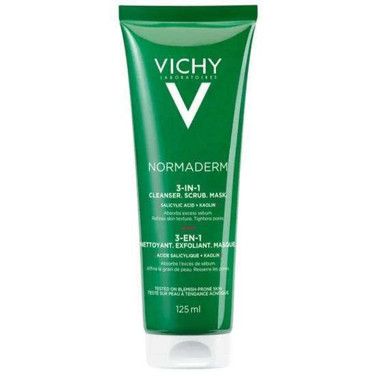Vichy Normaderm 3-In-1 Mask, Scrub & Cleanser