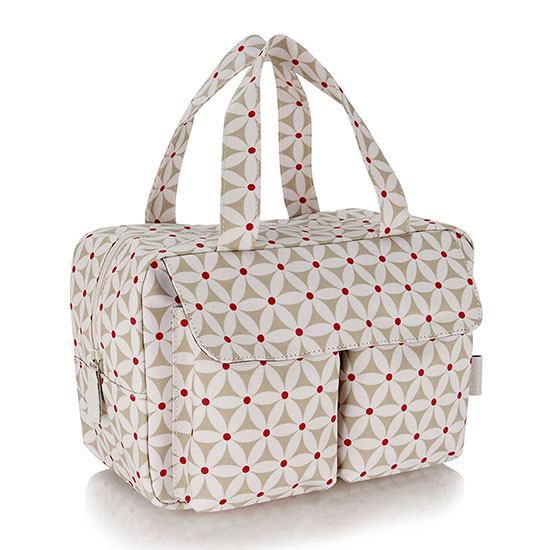 Victoria Green 'Starflower' Carry All Wash Bag - Sage