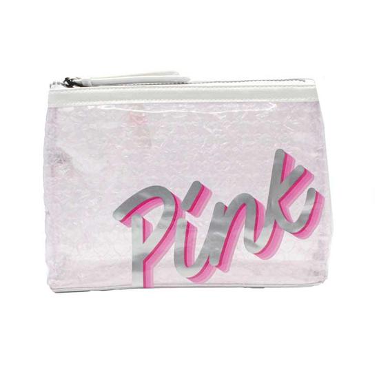 Victoria's Secret Makeup Bag Cosmetic Toiletry Pink Victoria's Secret
