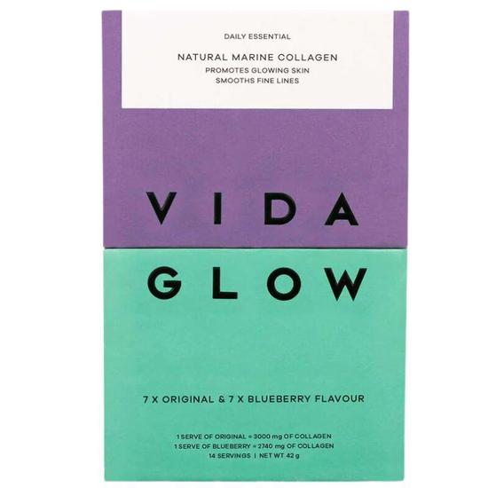 Vida Glow Mixed Natural Marine Collagen Trial Pack 14 x 3g