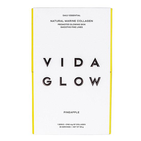 Vida Glow Natural Marine Collagen Sachets Pineapple