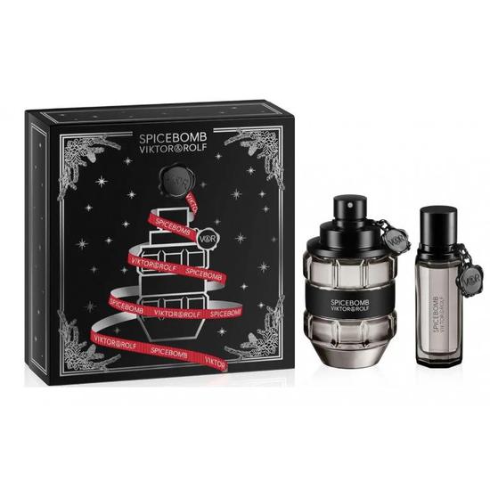 VIKTOR&ROLF Spicebomb Eau De Toilette Gift Set 90ml + 20ml Eau De Toilette