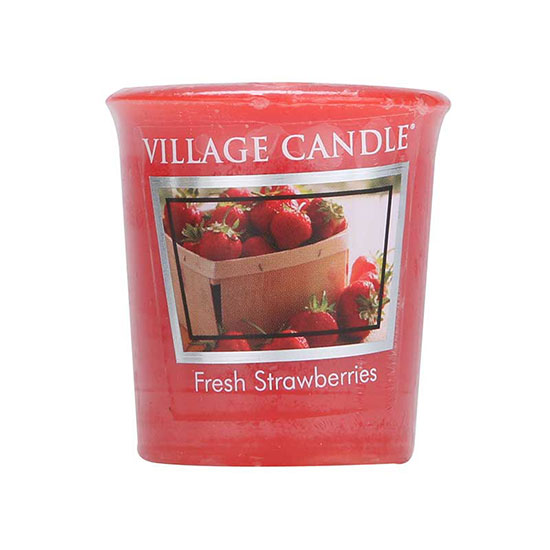 Village Candle Fresh Strawberries Votive