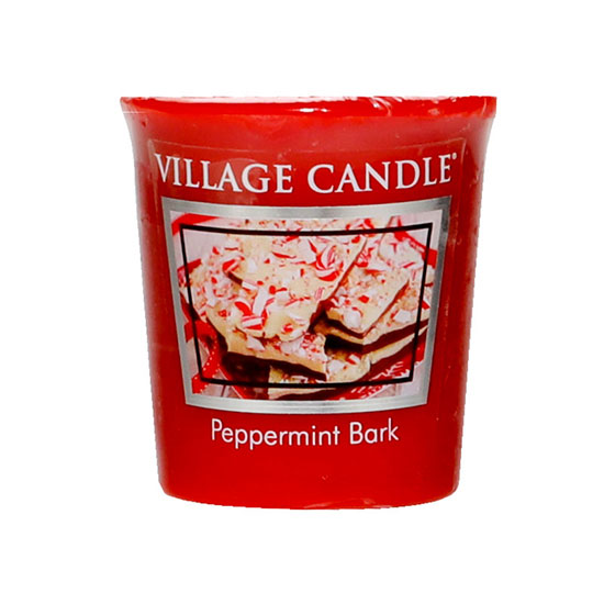 Village Candle Peppermint Bark Votive
