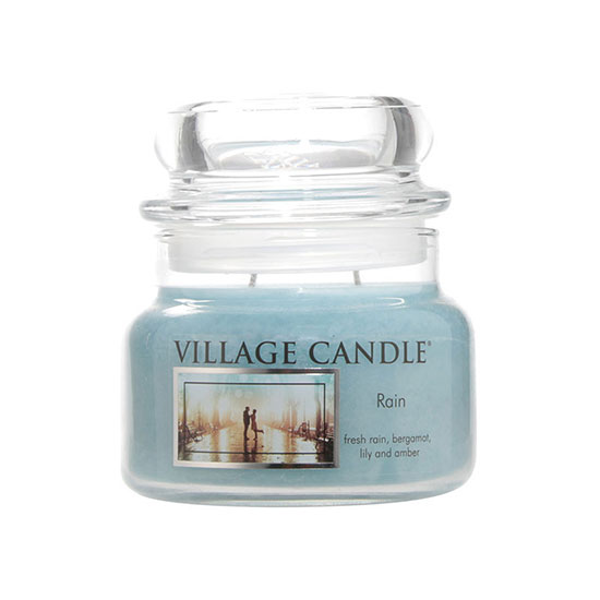 Village Candle Rain Linen Small Jar Candle