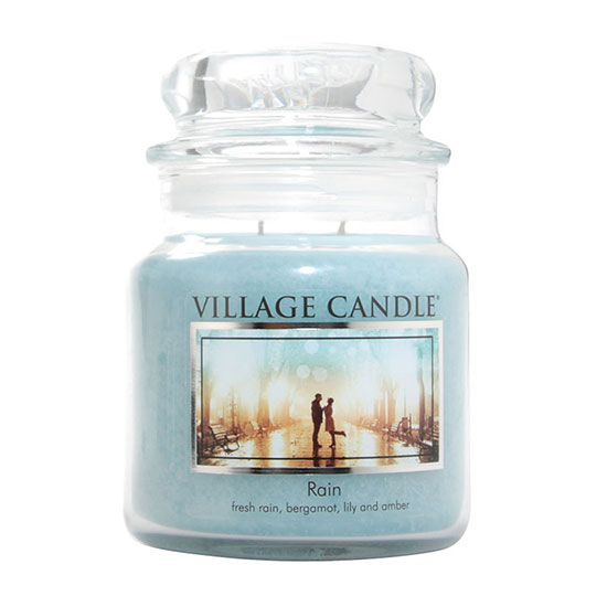 Village Candle Rain Medium Jar Candle