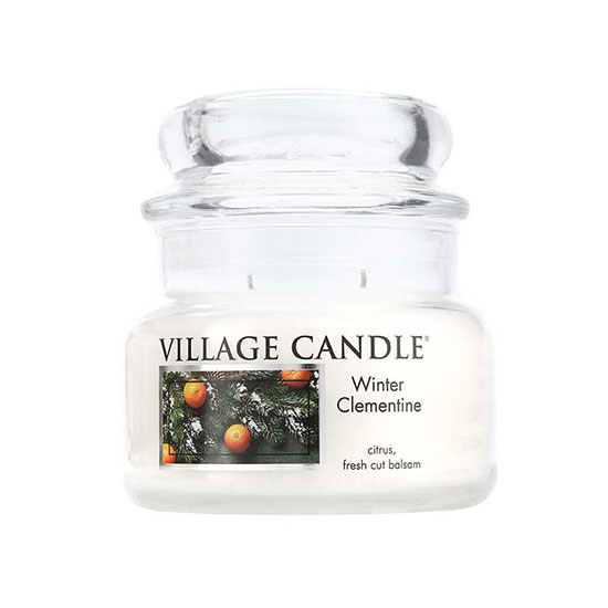 Village Candle Winter Clementine Traditions Candle 310g