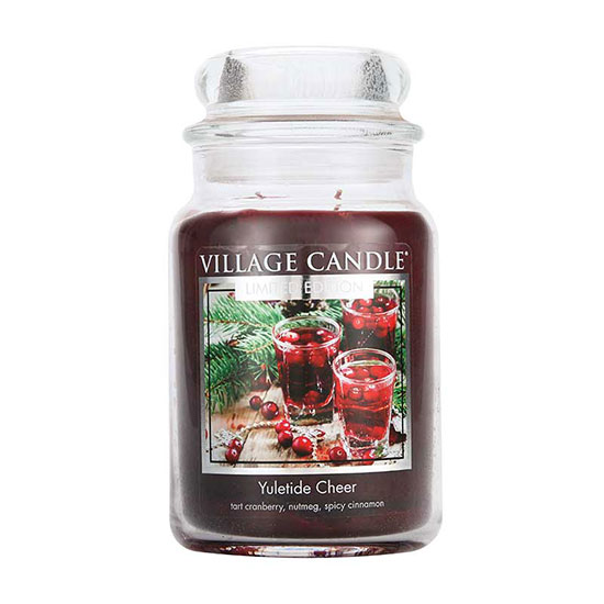 Village Candle Yuletide Cheer Jar Candle