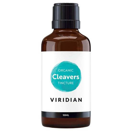 Viridian 100% Organic Cleavers Tincture 50ml
