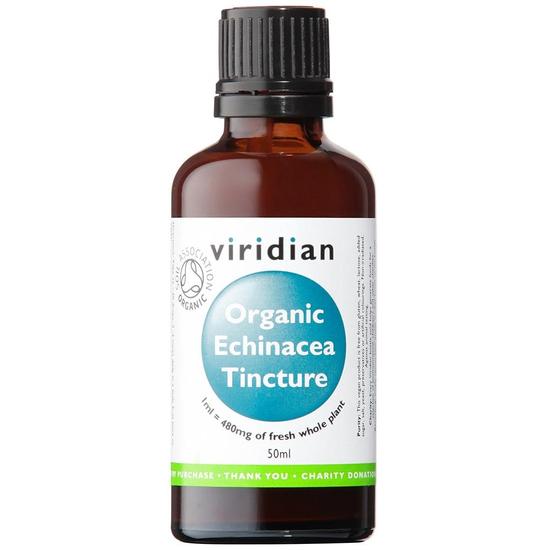 Viridian 100% Organic Echinacea Tincture 50ml