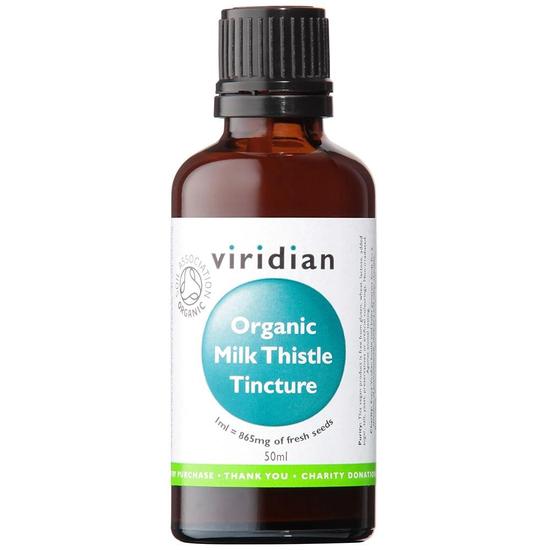 Viridian 100% Organic Milk Thistle Tincture 50ml