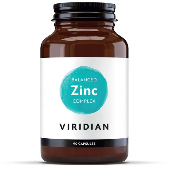 Viridian Balanced Zinc Complex Veg Capsules 90 Capsules
