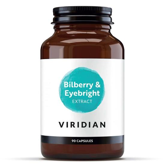 Viridian Bilberry With Eyebright Extract Veg Capsules 90 Capsules