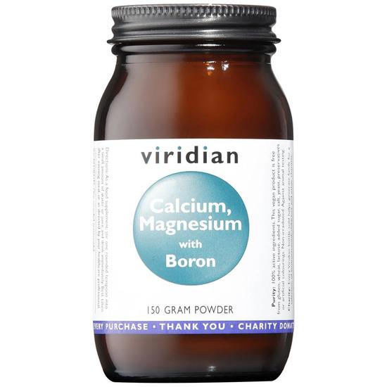 Viridian Calcium Magnesium With Boron Powder 150g