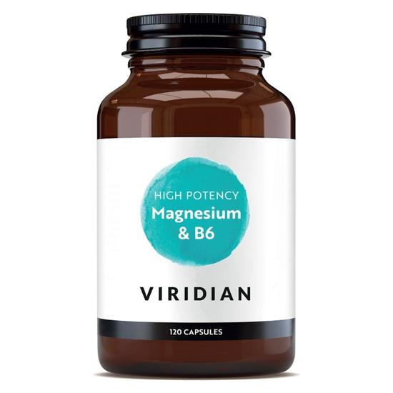 Viridian High Potency Magnesium With B6 Capsules 120 Capsules